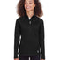 Ladies' Constant Half-Zip Sweater Black/ Black