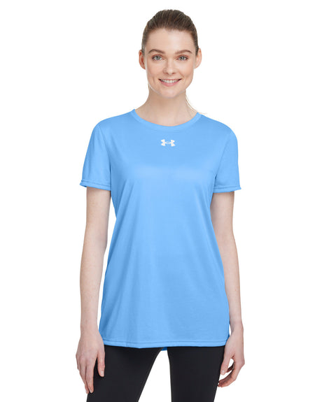 Ladies' Team Tech T-Shirt Carol Bl/ Wh_475