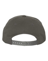 Lightly-Structured Five-Panel Snapback Cap Charcoal_3