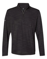 Lightweight Mélange Quarter-Zip Pullover black melange_3