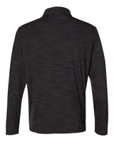 Lightweight Mélange Quarter-Zip Pullover black melange_5