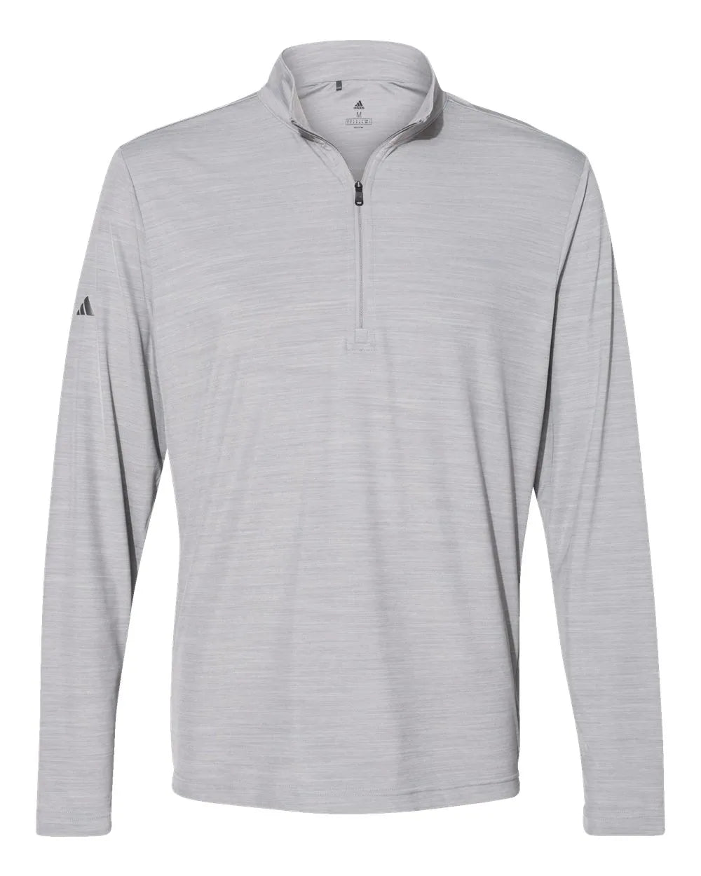 Lightweight Mélange Quarter-Zip Pullover collegiate mid grey melange_3