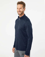 Lightweight Mélange Quarter-Zip Pullover collegiate navy melange_2