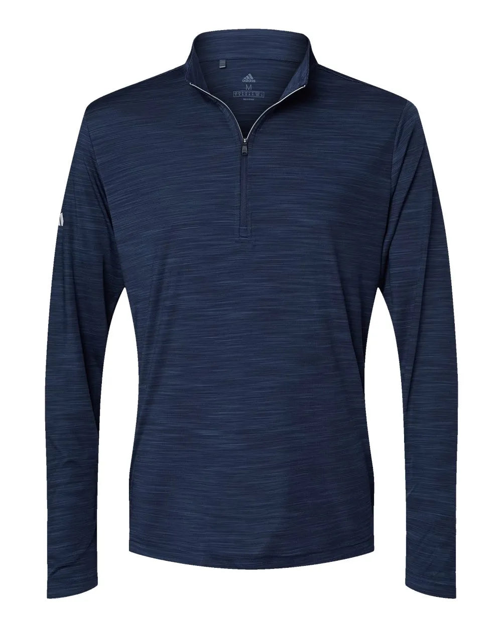 Lightweight Mélange Quarter-Zip Pullover collegiate navy melange_3