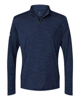 Lightweight Mélange Quarter-Zip Pullover collegiate navy melange_3