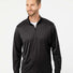 Lightweight Quarter-Zip Pullover black