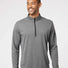 Lightweight Quarter-Zip Pullover black heather
