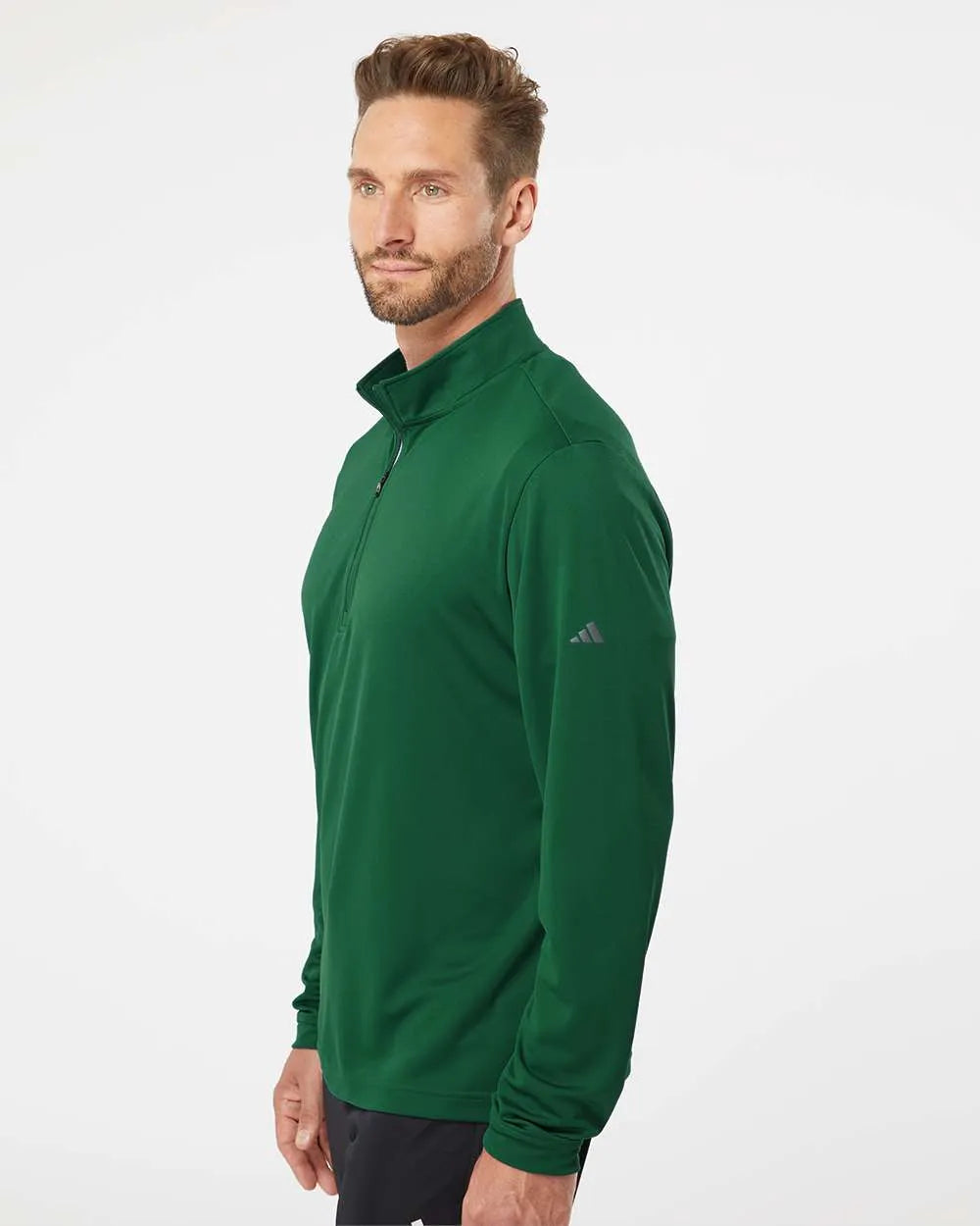 Lightweight Quarter-Zip Pullover collegiate green_2