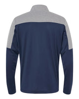 Lightweight Quarter-Zip Pullover collegiate navy/ grey three melange_5
