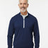 Lightweight Quarter-Zip Pullover collegiate navy/ white