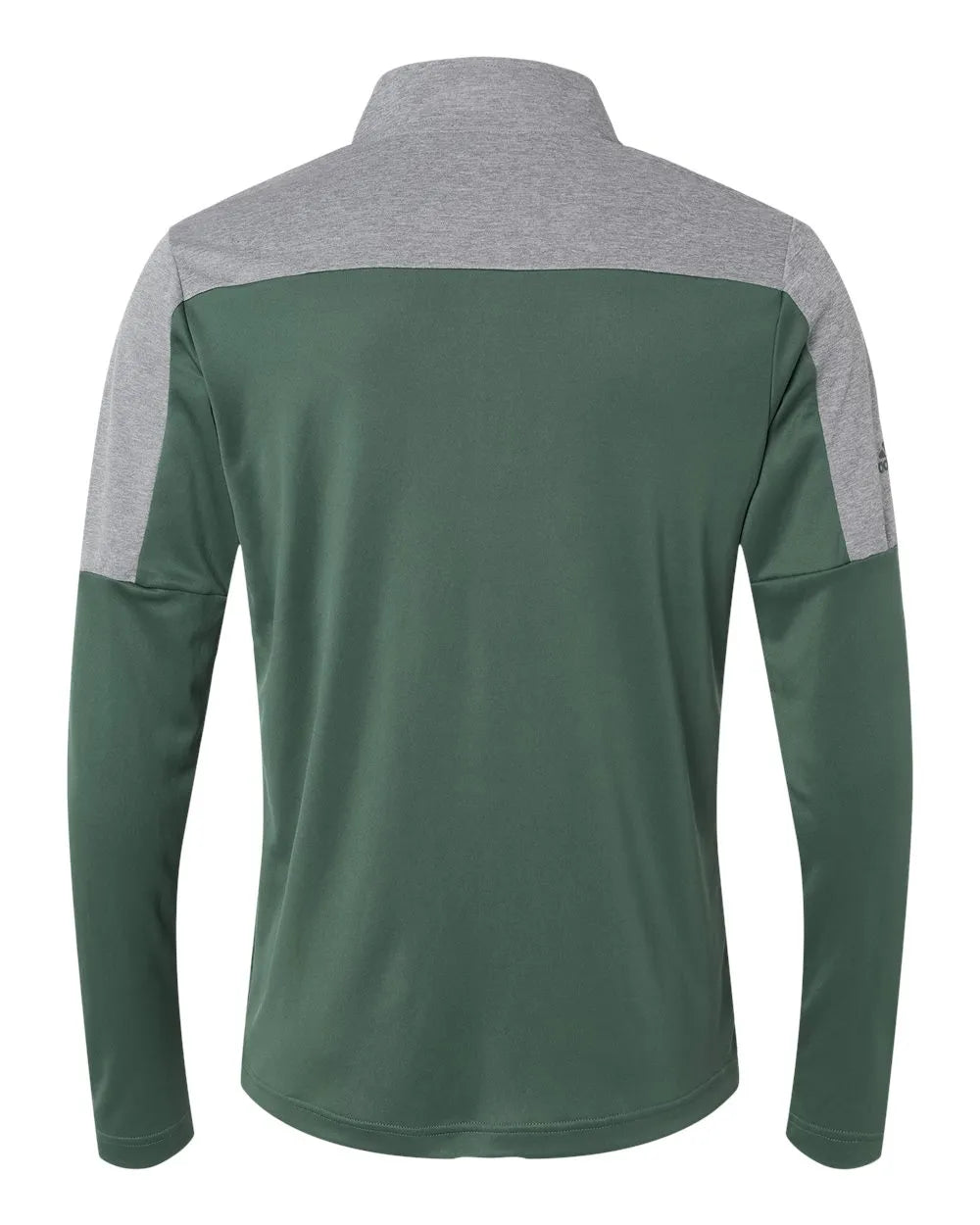 Lightweight Quarter-Zip Pullover green oxide/ grey three melange_5