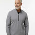 Lightweight Quarter-Zip Pullover grey three/ black