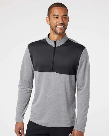 Lightweight Quarter-Zip Pullover grey three heather/ carbon