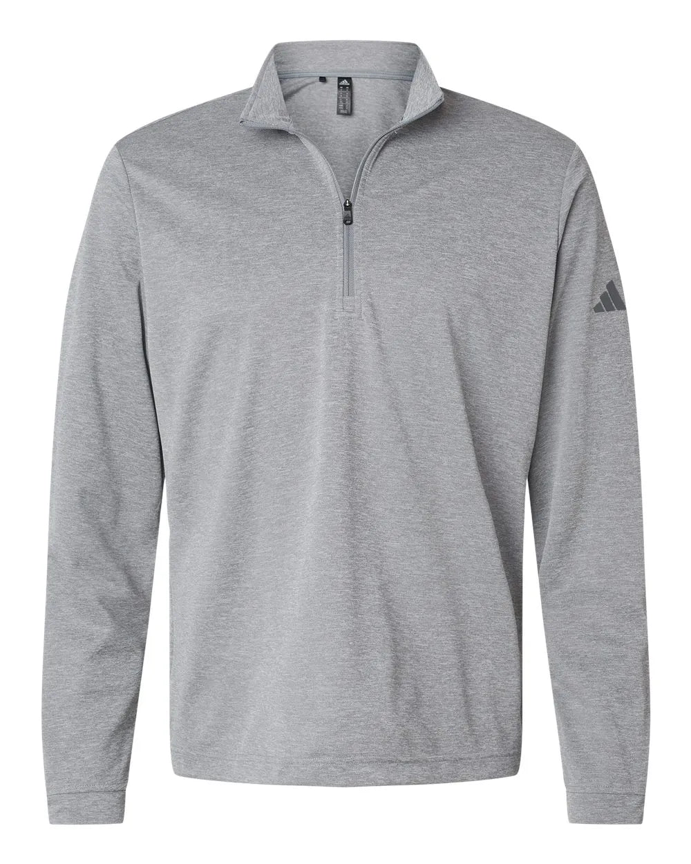 Lightweight Quarter-Zip Pullover grey three melange_3