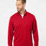 Lightweight Quarter-Zip Pullover power red