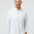 Lightweight Quarter-Zip Pullover white