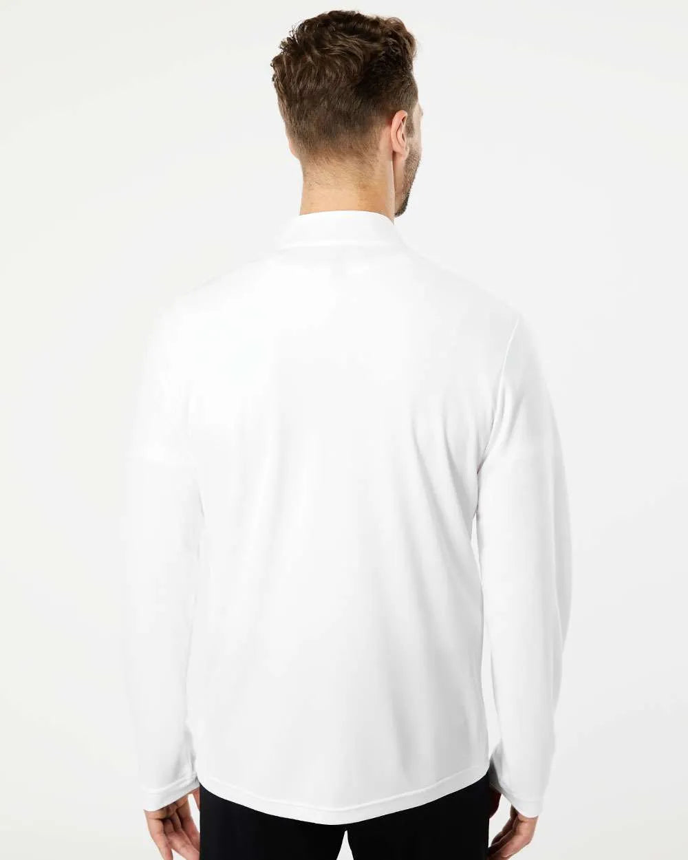 Lightweight Quarter-Zip Pullover white/ carbon_1