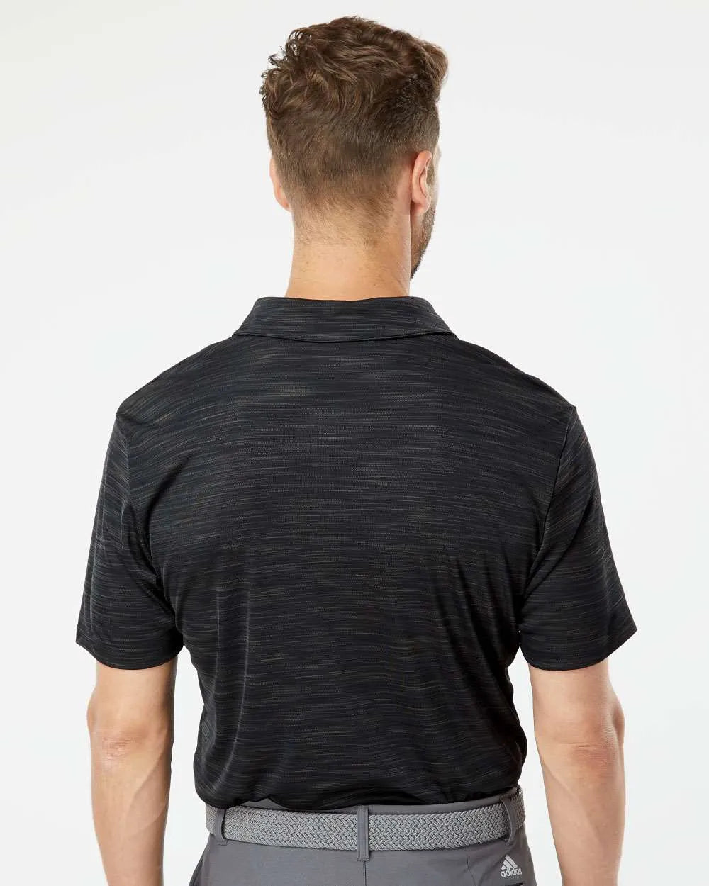 Mélange Polo black melange_1