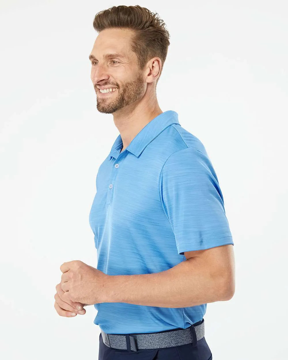 Mélange Polo lucky blue melange_2