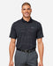Men's 3.0 Striped Perf Polo Black_001