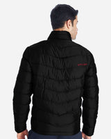 Men's Pelmo Insulated Puffer Jacket Black/ Red_2