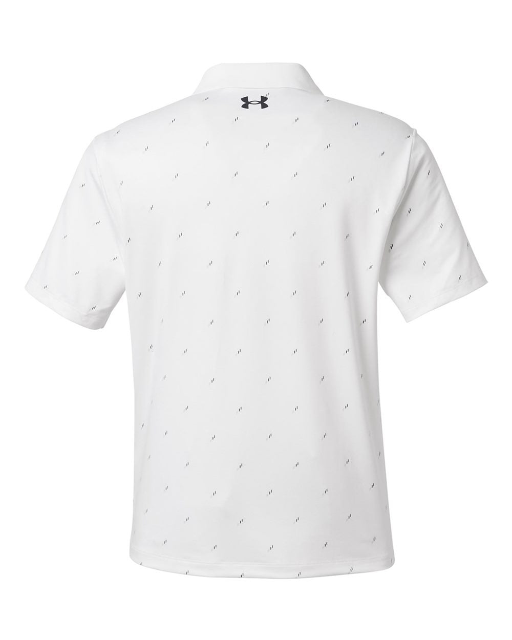 Men's 3.0 Printed Performance Polo White/ Black_5
