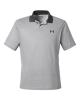 Men's 3.0 Printed Performance Polo White/ Halo Grey_3