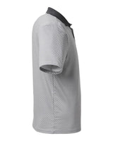 Men's 3.0 Printed Performance Polo White/ Halo Grey_4