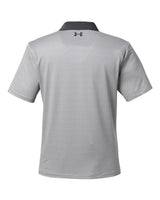 Men's 3.0 Printed Performance Polo White/ Halo Grey_5