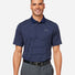 Men's 3.0 Striped Perf Polo Midnight Navy/ White