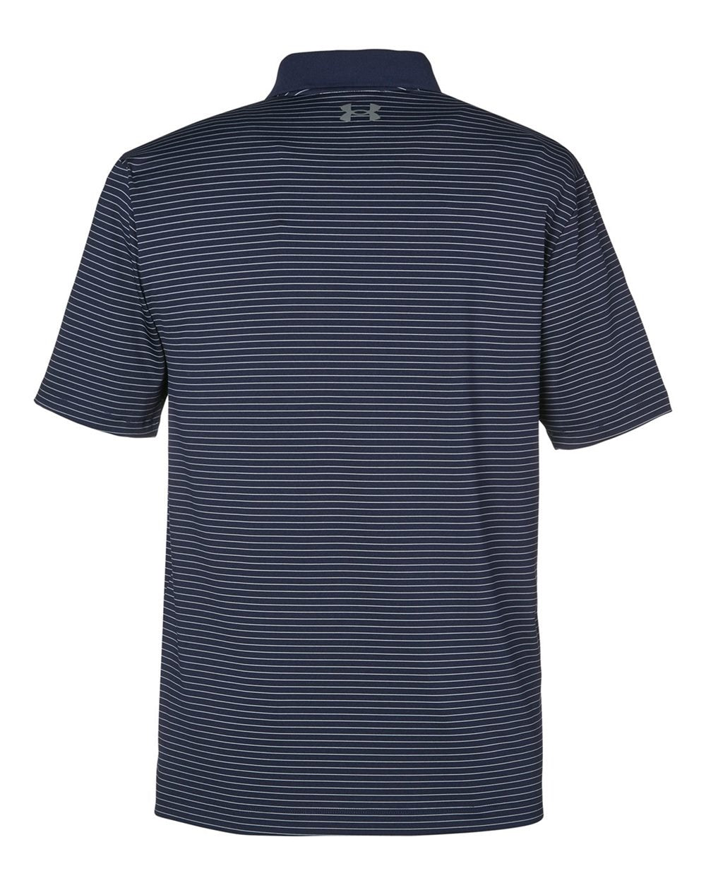 Men's 3.0 Striped Perf Polo Midnight Navy/ White_5