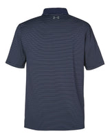 Men's 3.0 Striped Perf Polo Midnight Navy/ White_5