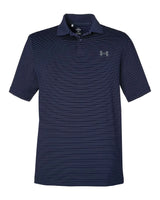 Men's 3.0 Striped Perf Polo Navy Blues_3