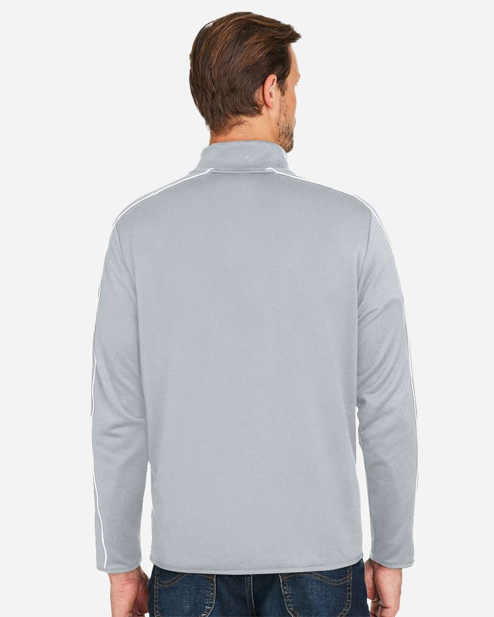 Men's Command 2.0 Quarter-Zip Pullover Mod Grey/ White_2
