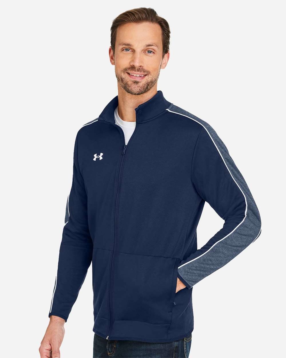 Men's Command Full-Zip 2.0 Jacket Midnight Navy/ White_1