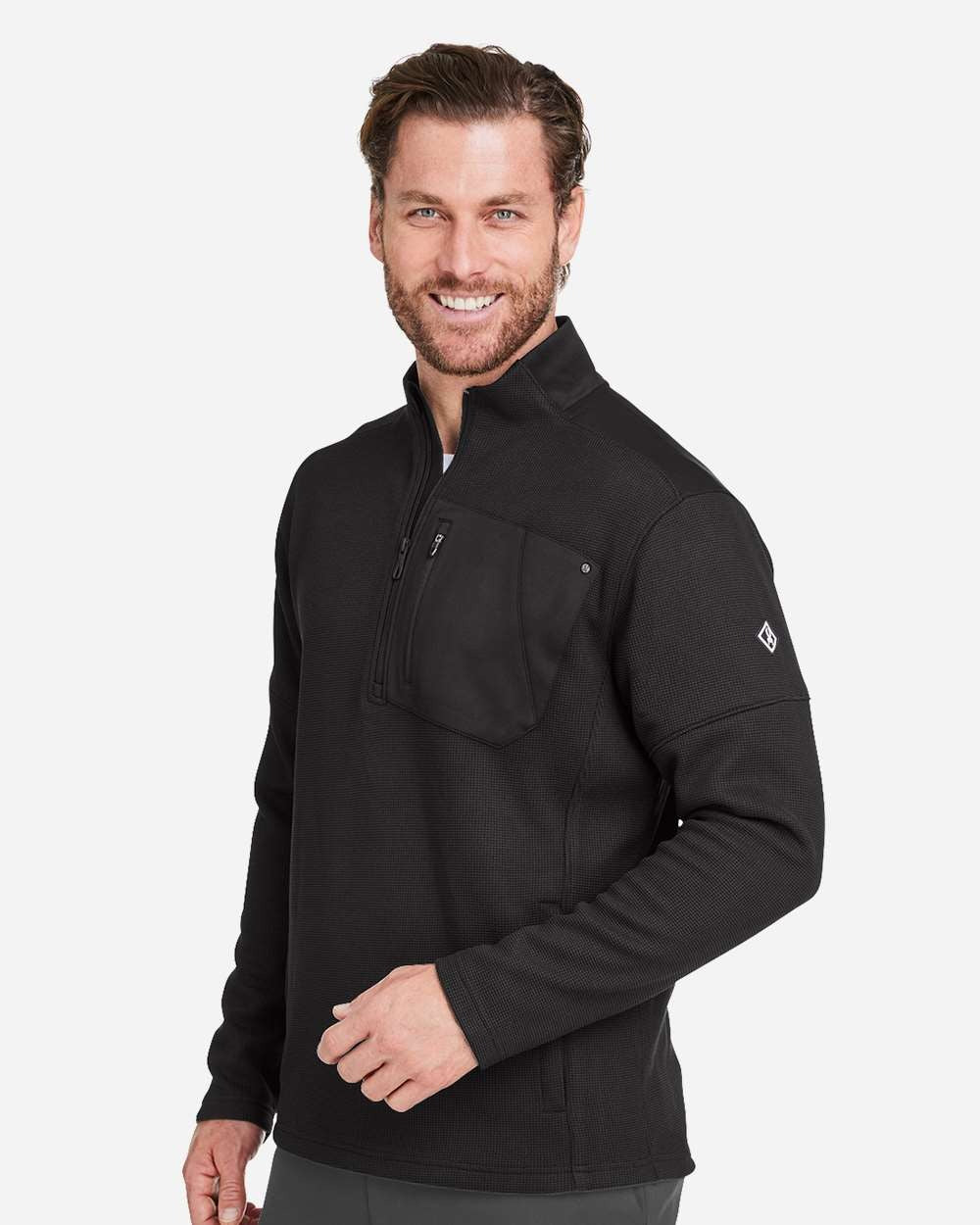 Men's Constant Canyon Quarter-Zip Pullover Black_1