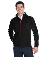 Men's Constant Full-Zip Sweater Fleece Jacket Black/ Blk/ Red