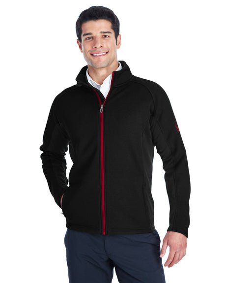 Men's Constant Full-Zip Sweater Fleece Jacket Black/ Blk/ Red