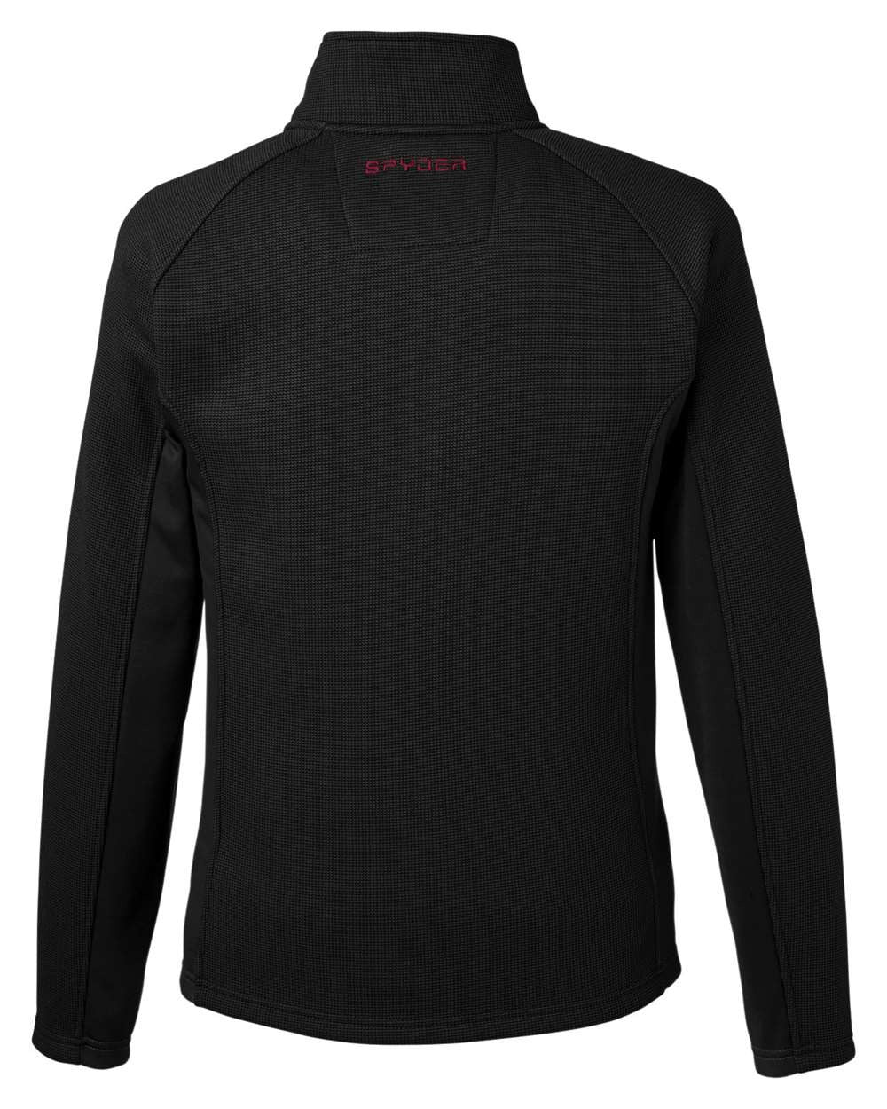 Men's Constant Full-Zip Sweater Fleece Jacket Black/ Red_5