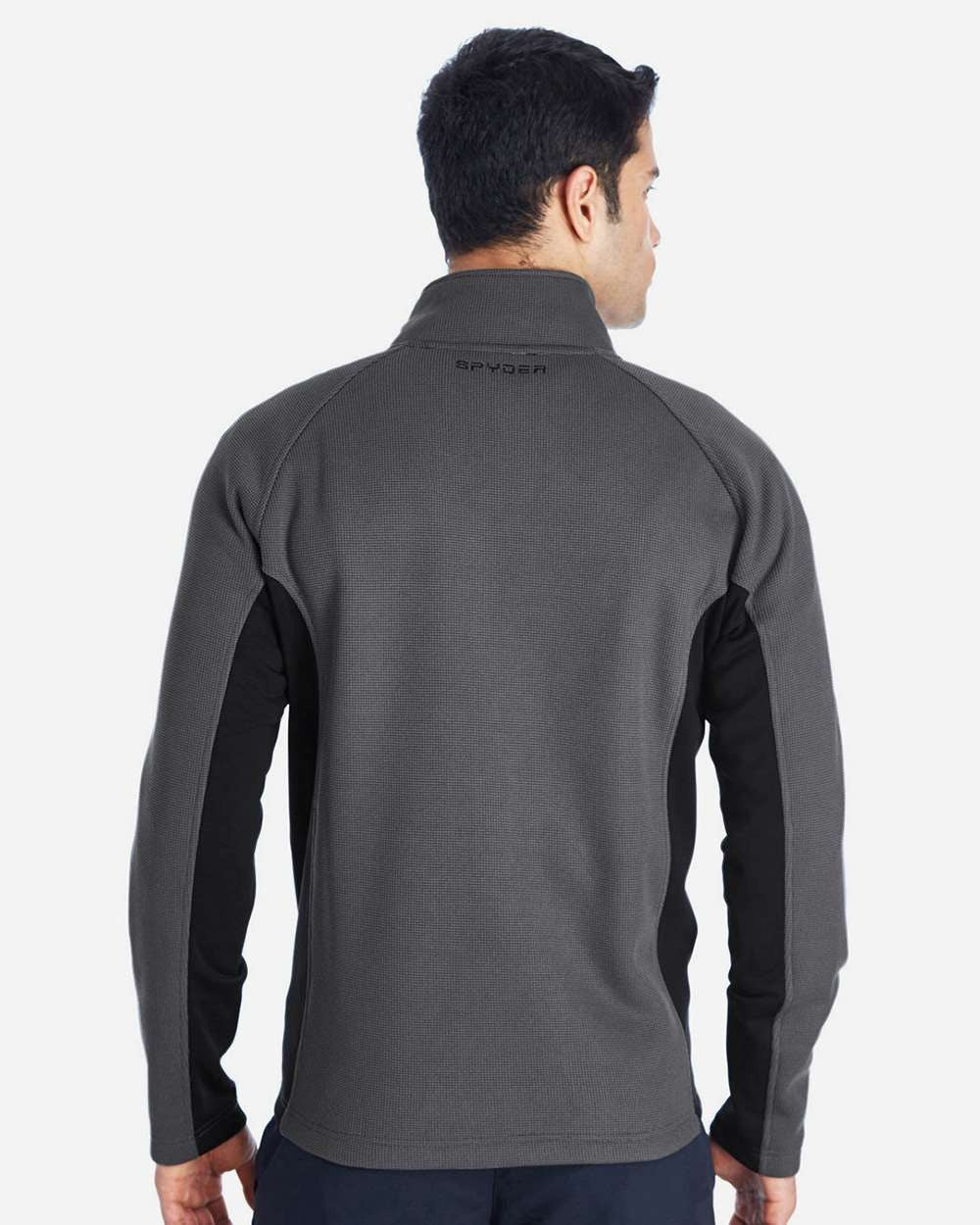 Men's Constant Full-Zip Sweater Fleece Jacket Polar/ Black_2