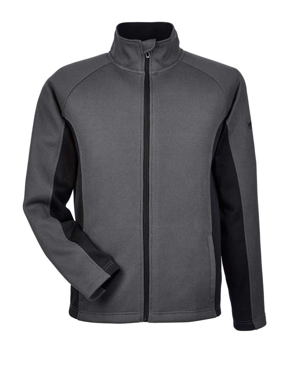 Men's Constant Full-Zip Sweater Fleece Jacket Polar/ Black_3