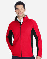 Men's Constant Full-Zip Sweater Fleece Jacket Red/ Black