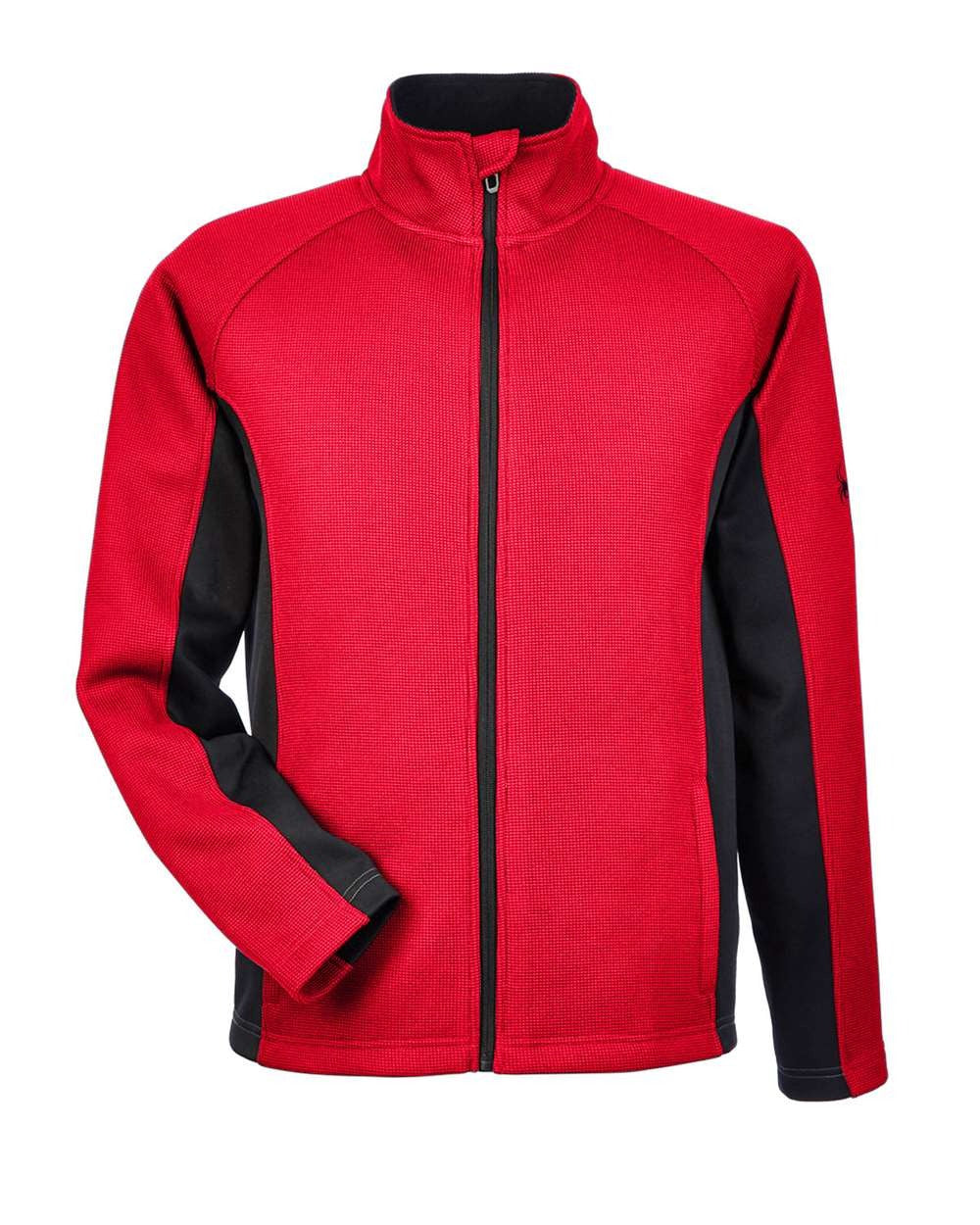 Men's Constant Full-Zip Sweater Fleece Jacket Red/ Black_3