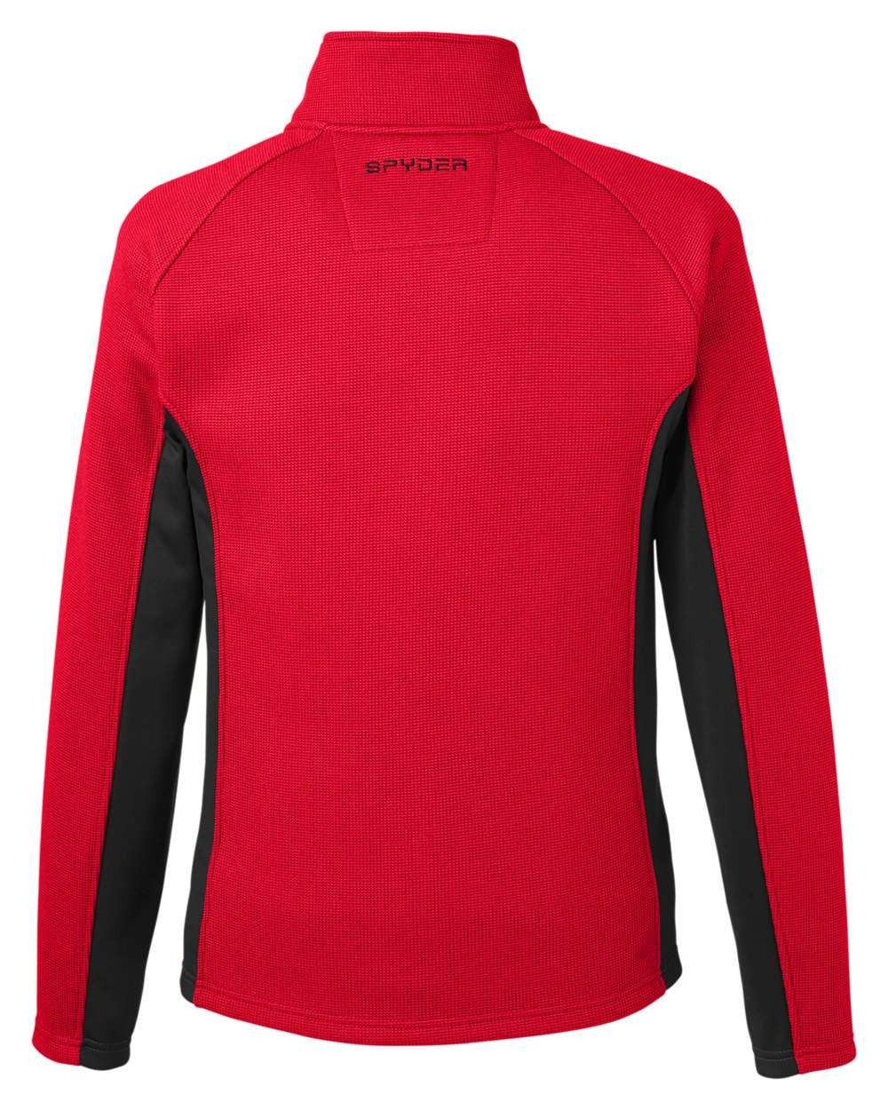 Men's Constant Full-Zip Sweater Fleece Jacket Red/ Black_5