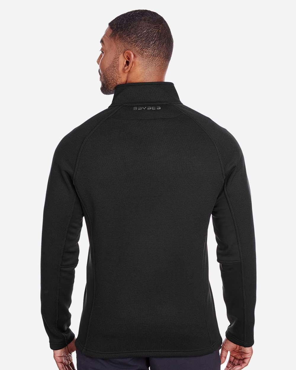 Men's Constant Half-Zip Pullover Sweater Black_2