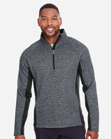 Men's Constant Half-Zip Pullover Sweater Black Heather/ Black