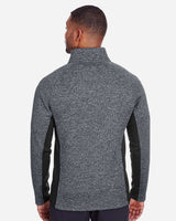Men's Constant Half-Zip Pullover Sweater Black Heather/ Black_2