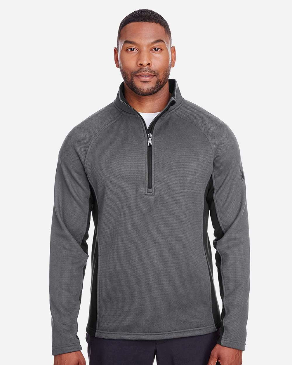 Men's Constant Half-Zip Pullover Sweater Polar/ Black