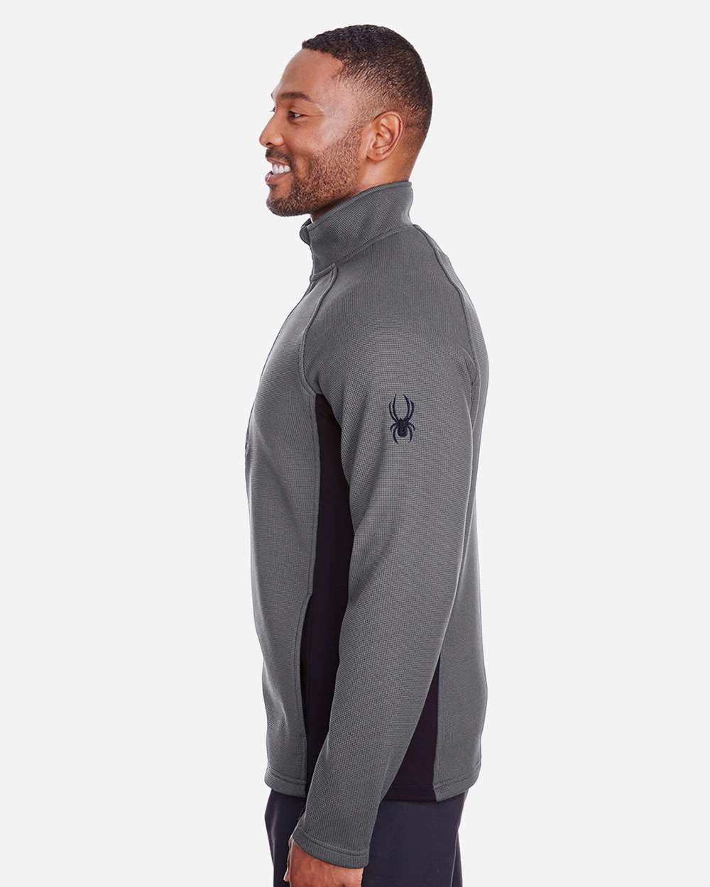 Men's Constant Half-Zip Pullover Sweater Polar/ Black_1
