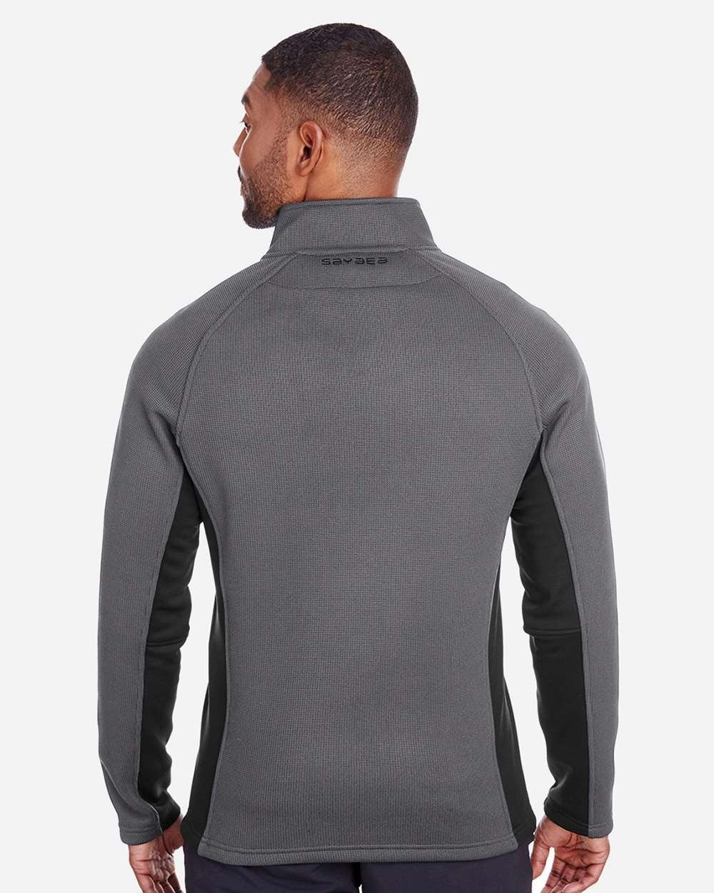 Men's Constant Half-Zip Pullover Sweater Polar/ Black_2